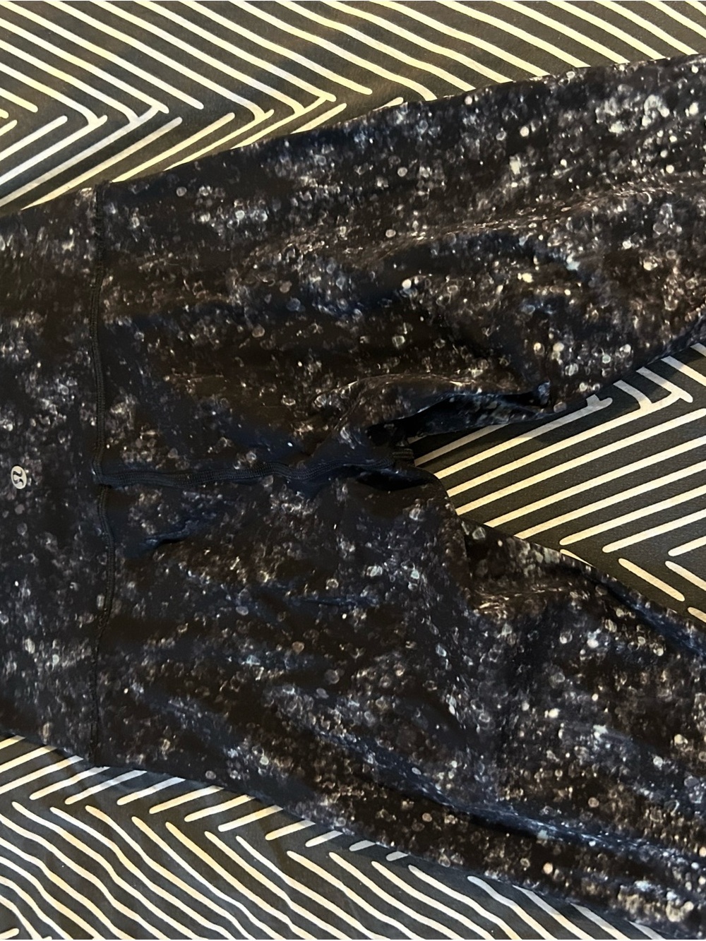 lululemon athletica Black & White Speckled Leggings